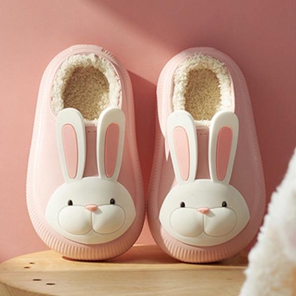 치어풀 래빗베어 털슬리퍼 겨울 실내화 거실화 겨울슬리퍼 무소음 층간소음방지 홈슬리퍼 귀여운슬리퍼