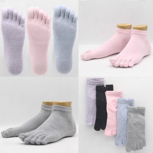 여성 발가락 발목 양말 5켤레 학생 데일리 캐쥬얼