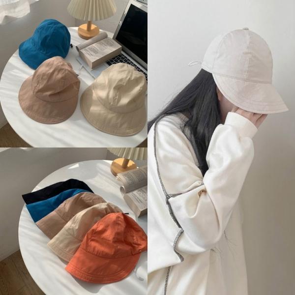 [앙상블] 뒷 고무줄 밴딩 챙 모자 여름 자외선 차단 폴리 여성 캡