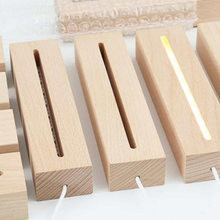 아크릴 조명 무드 조명받침대 LED조명만들기 LED무드등DIY