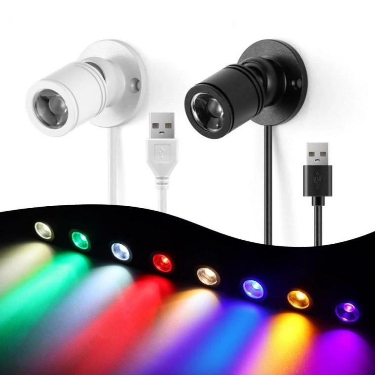 사이노텍 USB 핀조명 LED 램프 피규어조명 수유등 무드등 수면등