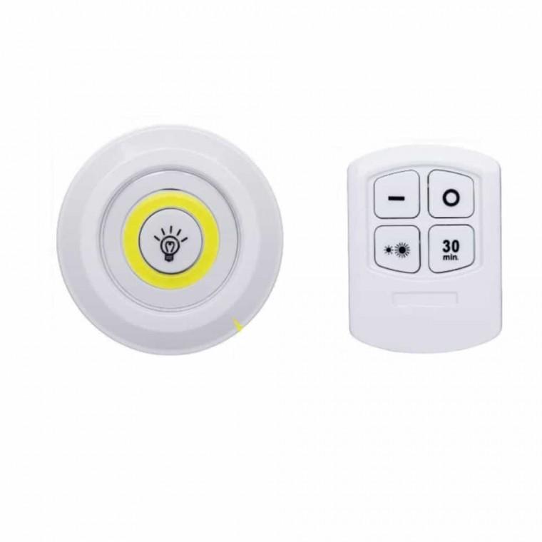 터치 리모콘 LED 무드등 1P 리모컨조명등 침실무드등 수면등 무선무드등 옷장등
