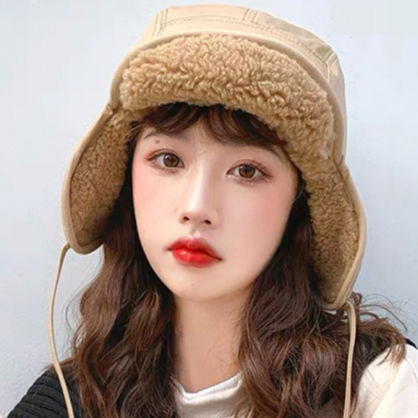 여성 귀달이 양면모자 뽀글이 양털 귀도리 패딩 모자 군밤장수 방한모 겨울 털 패션 방한모자