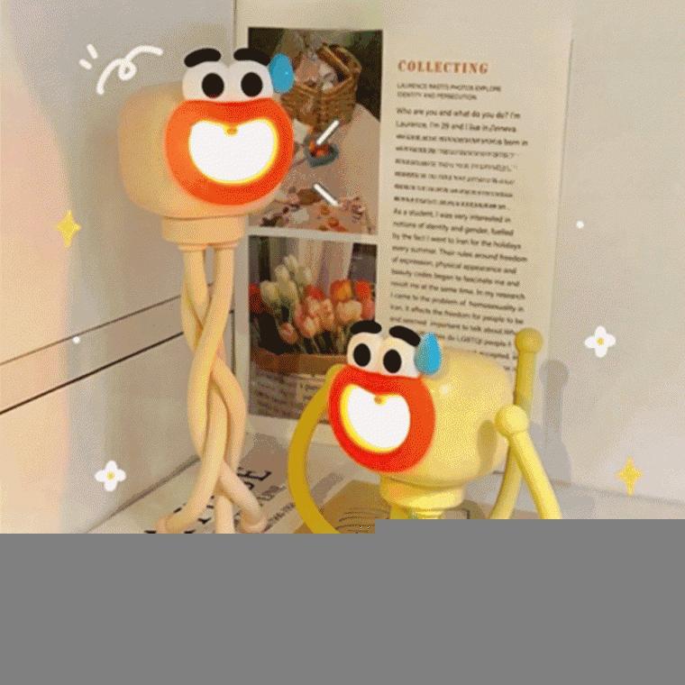 문어 무드등 휴대용 조명 탁상 핸드폰거치대