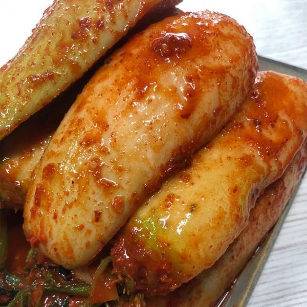 전라도 여수 남도 석박지 김치 3kg 속재료까지 100% 국내산 숙성무김치 섞박지 국밥 곰탕 설렁탕 무우