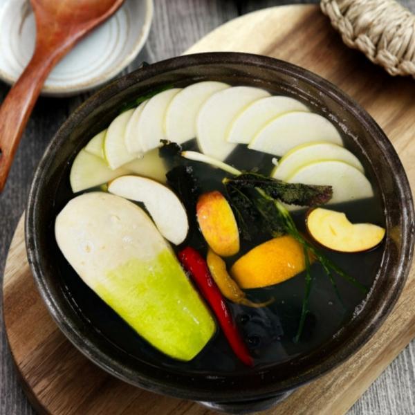 전라도 여수 남도 동치미 김치 2kg 속재료까지 100% 국내산 무동치미 월동 무우 물김치