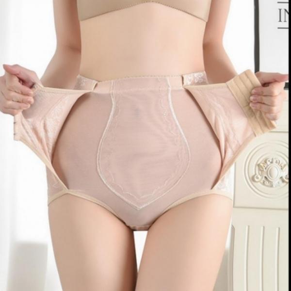 복부보정 후크여밈 망사팬티 보정 여성 속옷 팬티