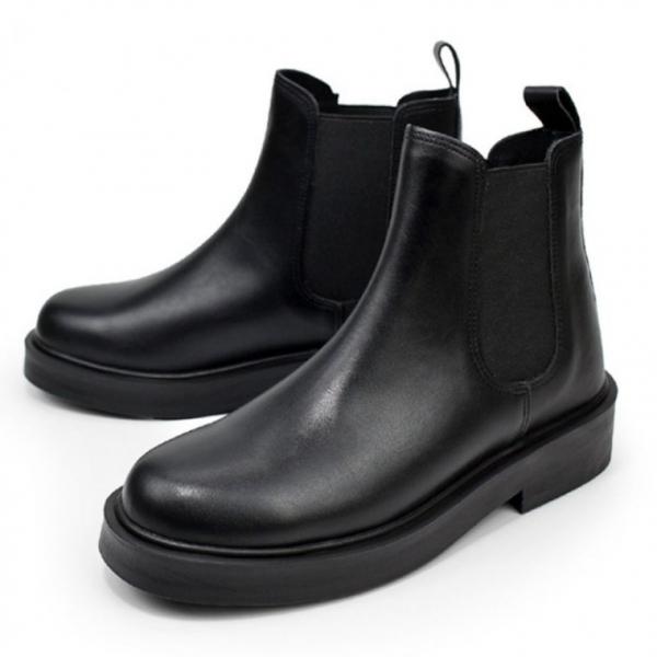 캐주얼 여성 첼시 부츠 사이드밴딩 캐주얼 여자 부츠