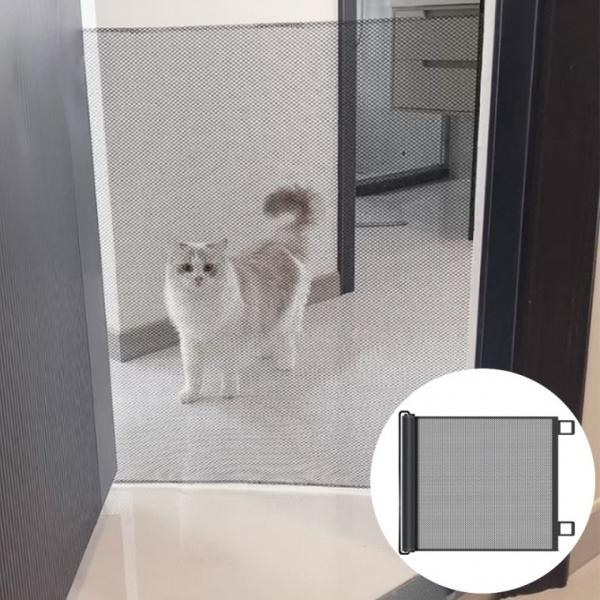 반려동물 보호 안전 차단망 울타리 슬라이딩 메쉬펜스