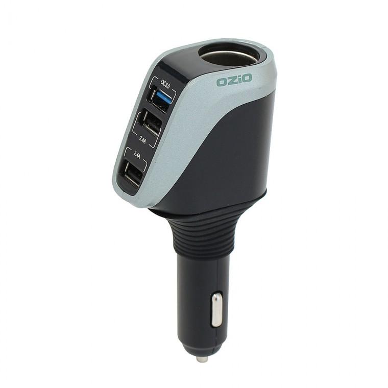 차량용 USB 3포트 고속충전 시거잭 차량용충전기 차량용고속충전기 차량스마트폰충전기 QC30시거잭