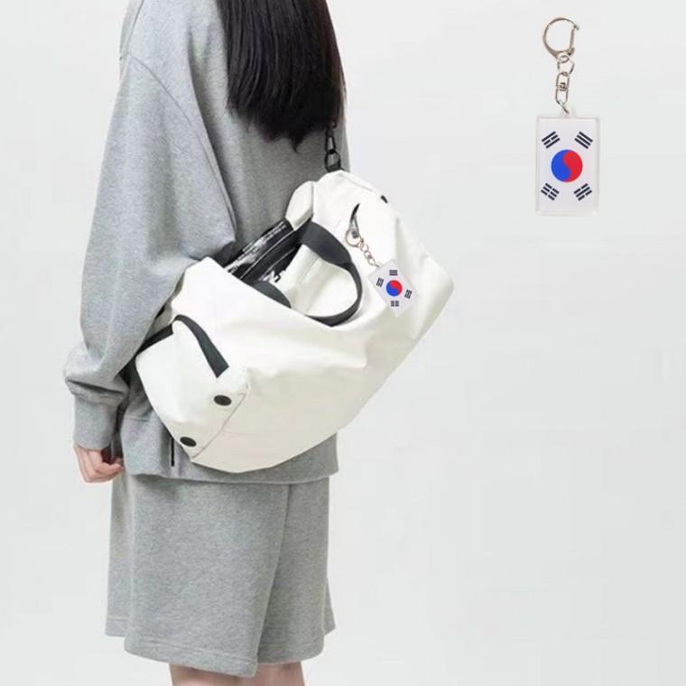 차량용 태극기 키링 가방 태극기 열쇠고리 아크릴 소품 태극기악세사리 열쇠고리선물