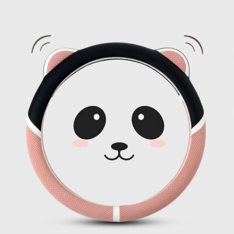 귀여운 고양이 핸들 커버 자동차용 논슬립 패드 차량용 액세서리 인테리어 운전대 미끄럼
