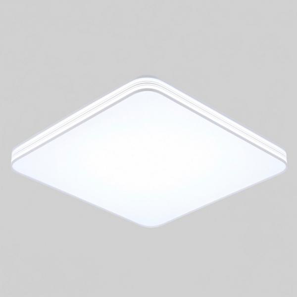 국산 정사각 LED 방등 60W 주광 6.5K KC 50cm 인테리어 천장조명 방조명