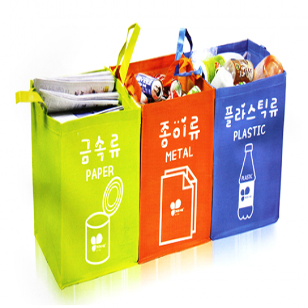 (키친아트) 재활용 분리수거함 (0090)