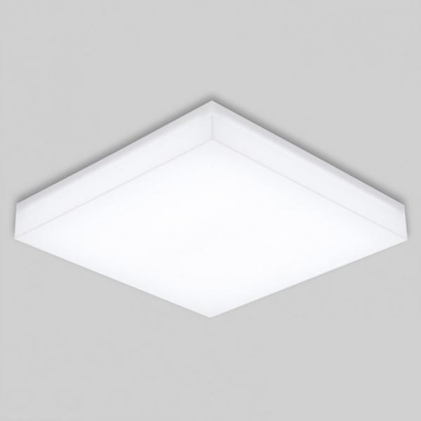 국산 방등 정사각 밀크 LED 50W 주광 6.5K KC 칩 로우플리커 주택등