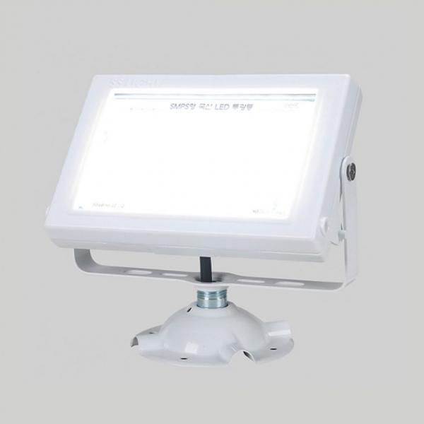 KS LED 투광등 50W 주광 6.5K 노출형 간판 투광기 LED작업등 방수조명