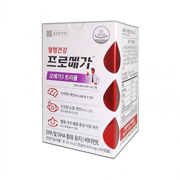 종근당건강 프로메가 오메가3 트리플 60캡슐 1박스
