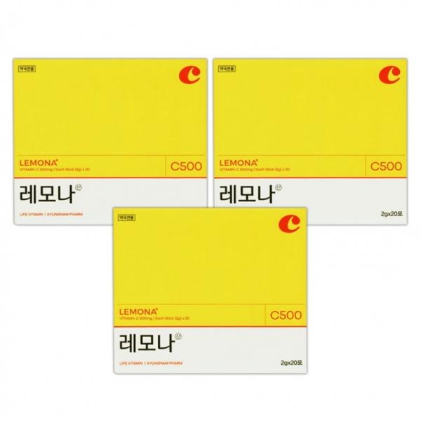 경남제약 레모나산 60포 (20포x3개)