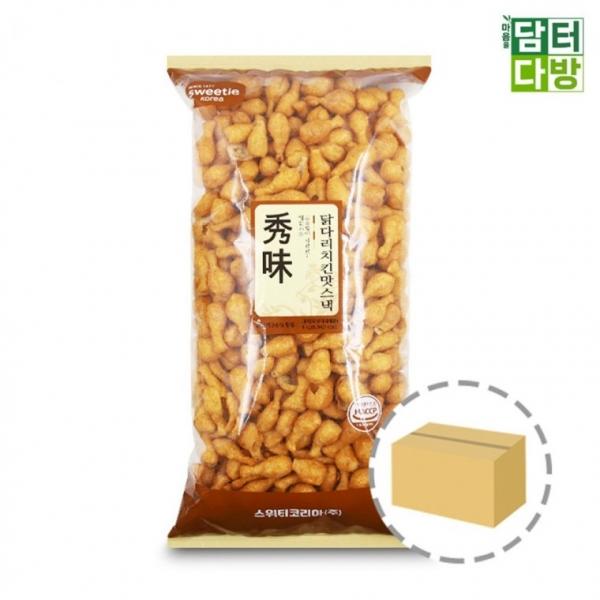 스위티코리아 닭다리 치킨맛 스낵 900g 1BOX (4개입)