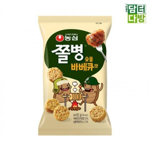 농심 쫄병 바베큐맛 82g X 10개