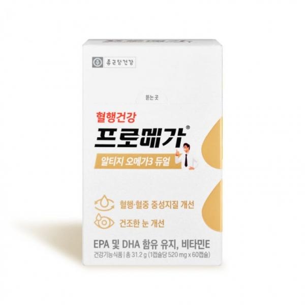 종근당건강 프로메가 알티지 오메가3 듀얼 60캡슐