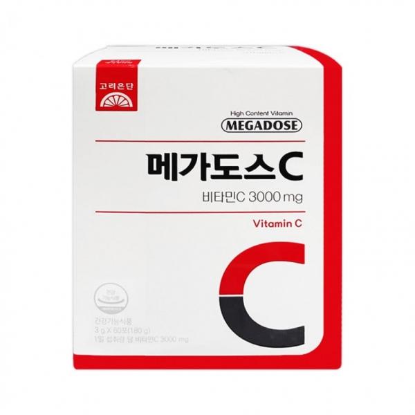 고려은단 메가도스C 비타민C 3000 60포