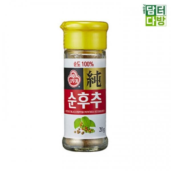 오뚜기 순후추(병) 20g x 6개