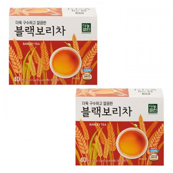 (무배) [1+1묶음] 다농원 블랙보리차 40티백