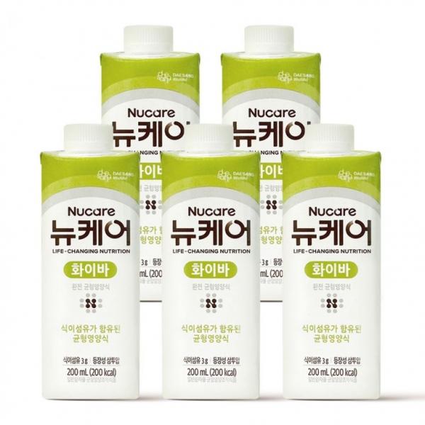 뉴케어 화이바 200ml 5캔