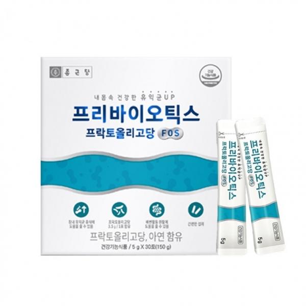종근당 프리바이오틱스 프락토올리고당 30포 1개