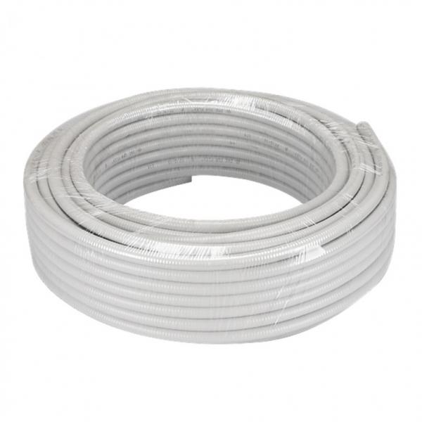 국산 PF G 난연 CD 파이프 PVC 후렉시블 회색 22mm 50M 롤 전선관 정리 전기관