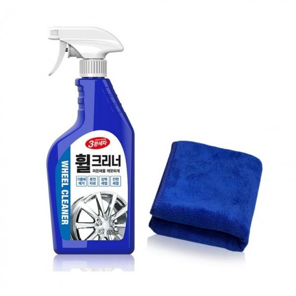 카렉스 3분세차 휠크리너 고급타월 증정   광택 세정