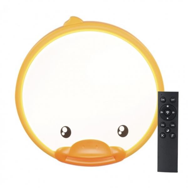 KS 키즈방등 60W LED 리모컨 원형 오리 3색 플리커프리 아이방 천장 엘이디