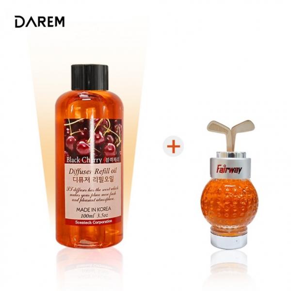 센텍 페어웨이 송풍구 디퓨저 + 리필100ml   차향수