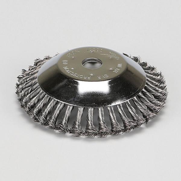 예초기날 스틸와이어날 200mm 8인치 안전 브러시 풀 이끼 정원 관리 부속품