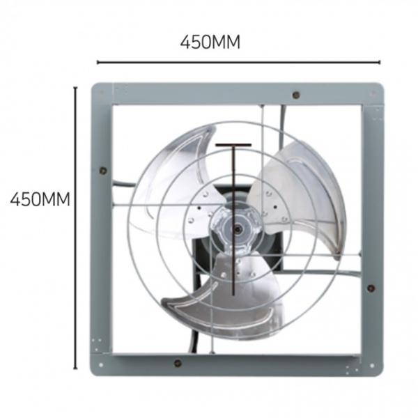 DWV-35DRF 저소음 대풍량 FAN 산업환풍기 35F 외경 450MM