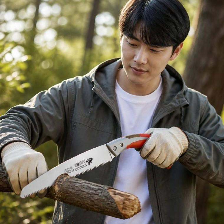 원예 접이식 목공용 가지치기 전지톱 톱 휴대용