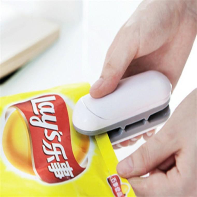 휴대용 비닐 밀봉기 봉지밀폐실링기 봉투집게밀폐클립