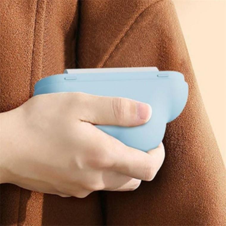 청소테이프 휴대용 먼지제거기 블루