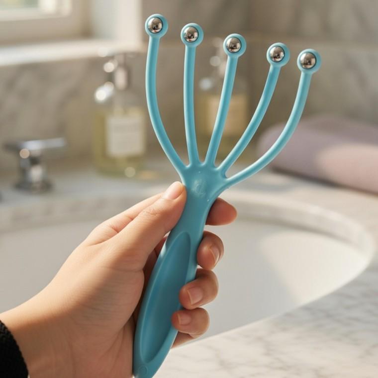 두피 마사지기 마사지기구 휴대용목마사지기