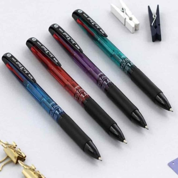 시험용볼펜 부드러운볼펜 공부볼펜 휴대용볼펜 볼펜 1.0mm 12개