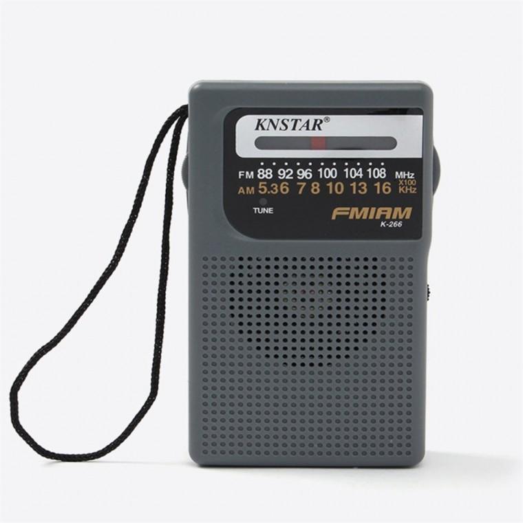 AMFM 휴대 라디오 그레이 라디오휴대용