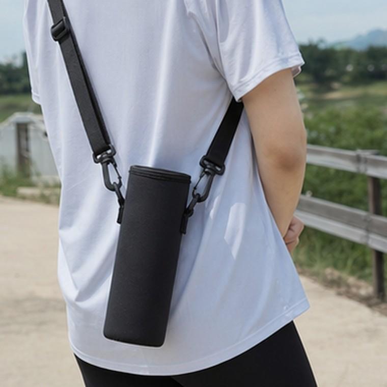 크로스 물병주머니 보틀백 550ml 보온보냉 휴대용 운동 산책용