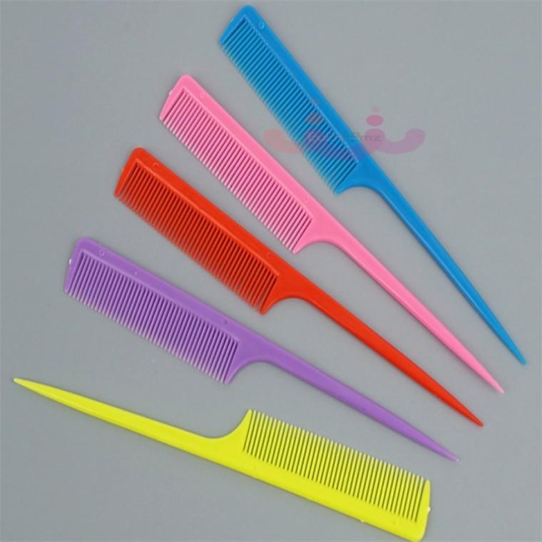 꼬리빗 1P 컬러미용염색꼬리빗 휴대용꼬리빗 파마빗