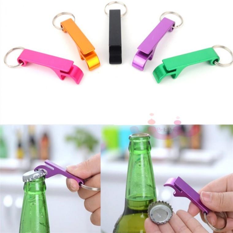 컬러 병따개 키링 다용도 열쇠고리 맥주 뚜껑 오프너 야외휴대용