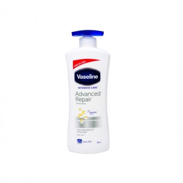 바세린 어드밴스드 리페어로션(600ml) 보습로션 바디로션 민피부용