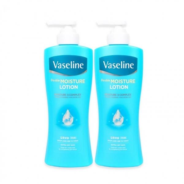 바세린 더블 모이스처로션(450ml)-2개 보습로션 바디로션 바세린로션 집중보습 극건성용