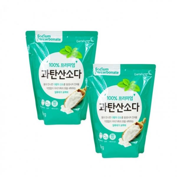감동 과탄산소다(2kg)-2개 청소 세탁 표백제 세제