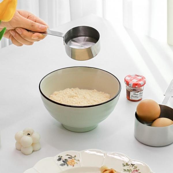 위생적인 스테인레스 계량컵 4pcs 세트