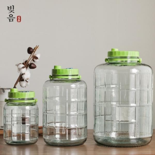 빚음 숨쉬는 효소병 담금주병 매실병 3L 5L 8L